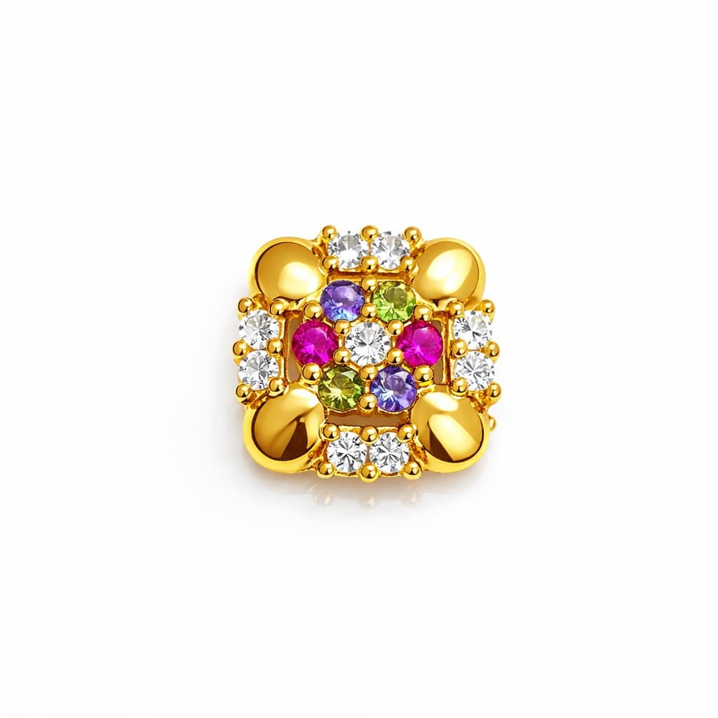 Royal Nose Pin- NPR01 — multiColor