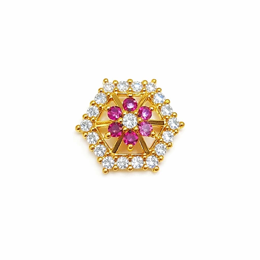 Royal Nose Pin- NPR02 — multiColor