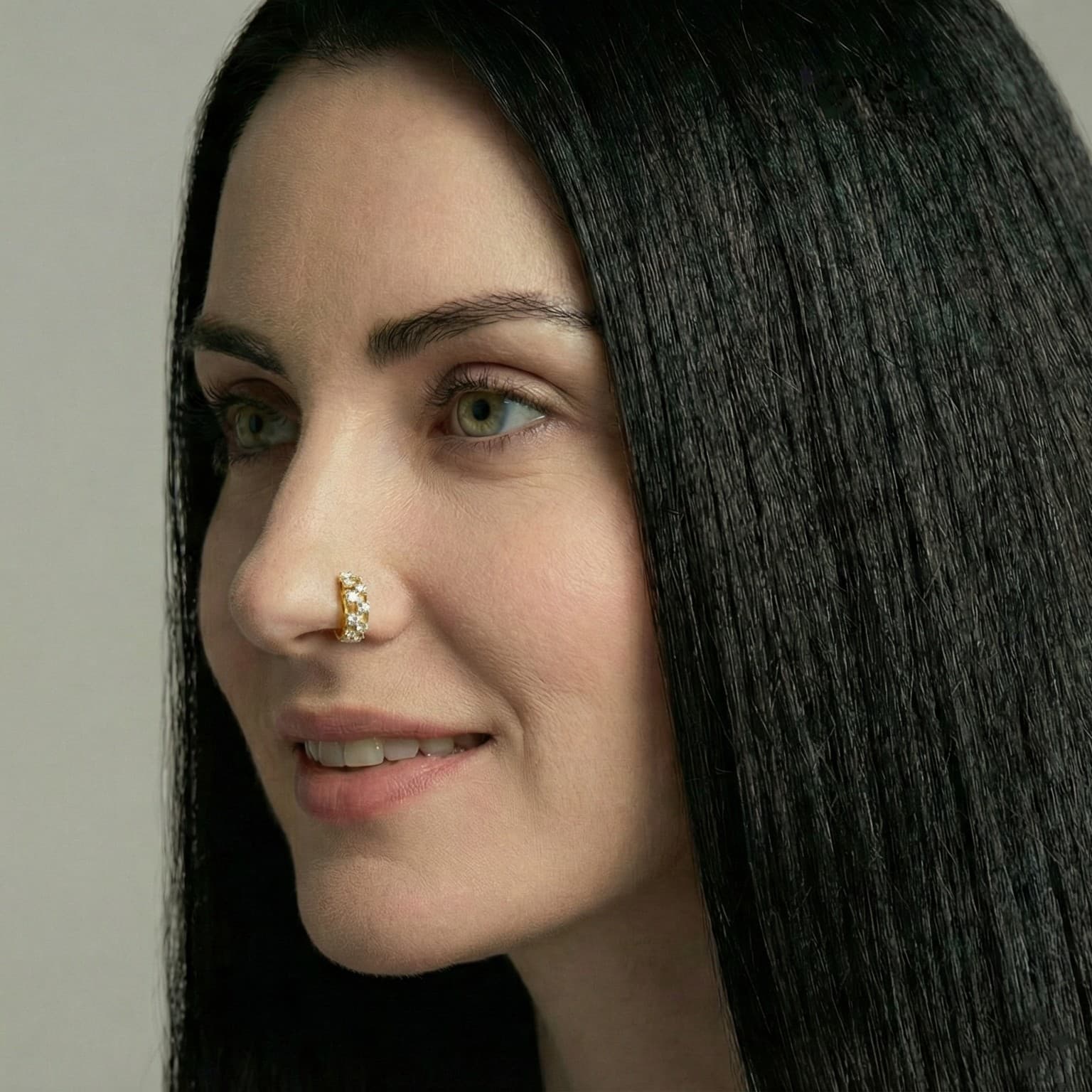 Aurum Nose Ring - NRAM42 — view 4
