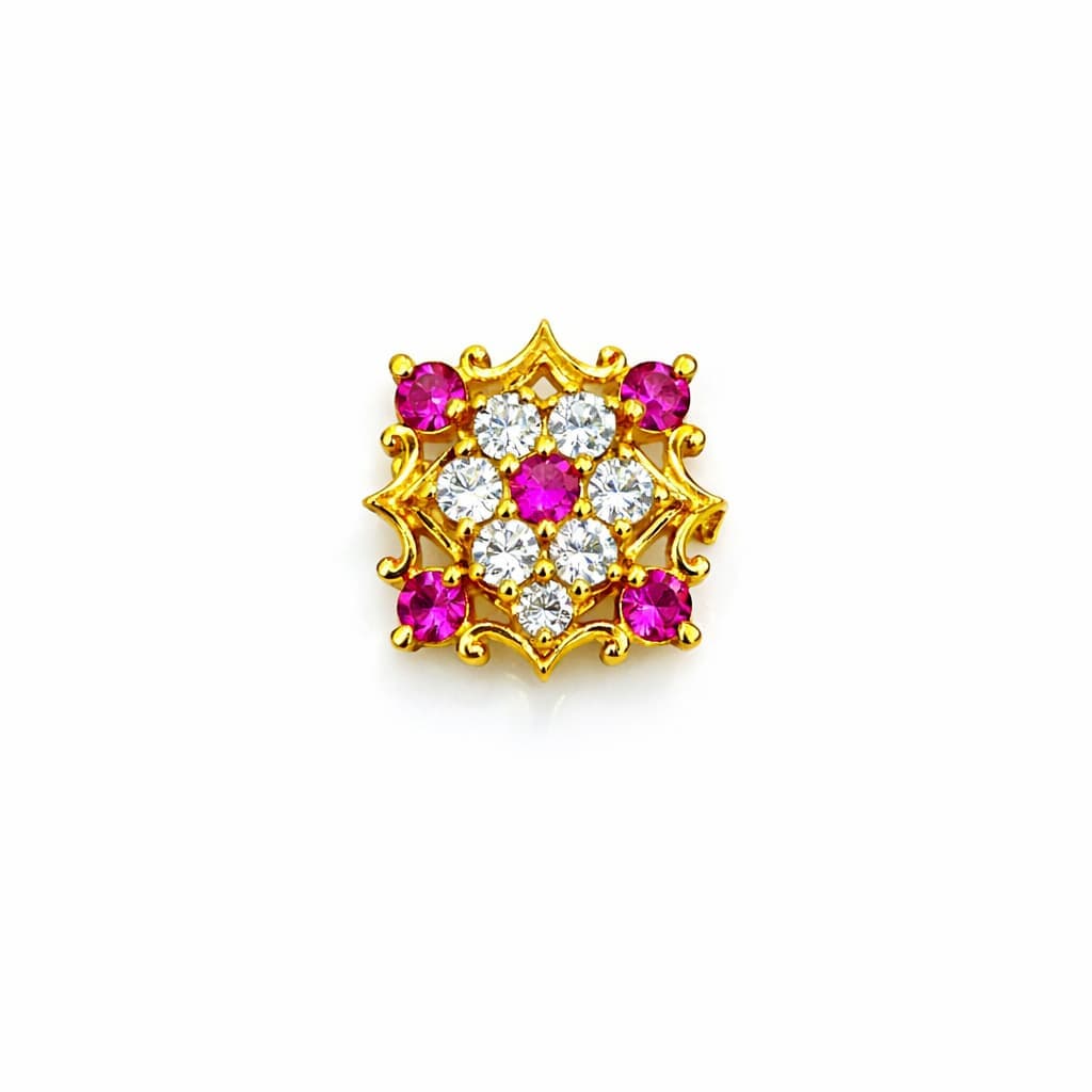 Royal Nose Pin - NPR03 — multiColor