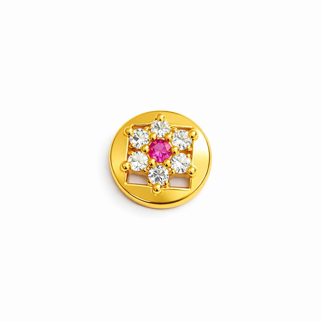 Royal Nose Pin - NPR06 — multiColor