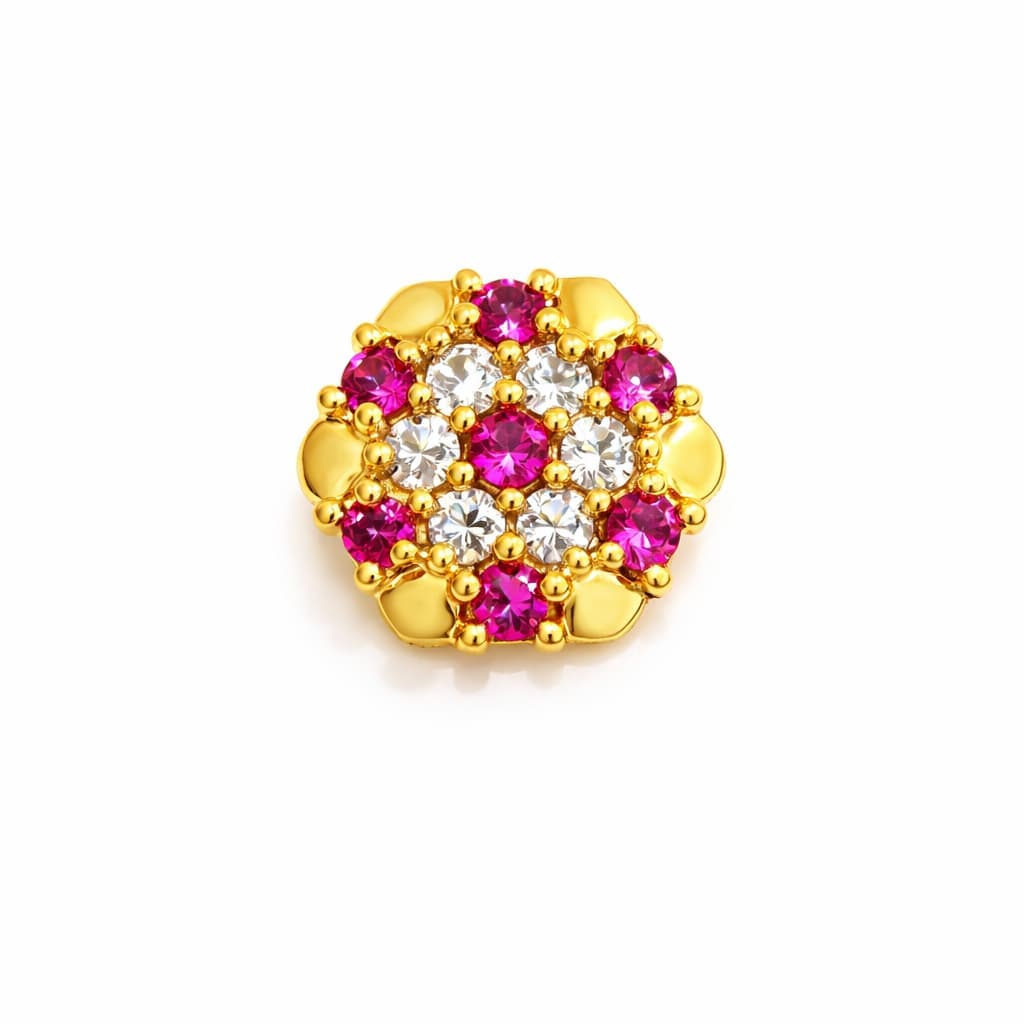 Royal Nose Pin - NPR08 — multiColor