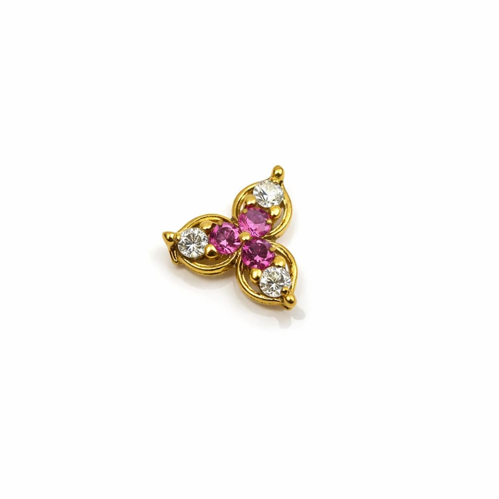 Royal Nose Pin - NPR09 — multiColor