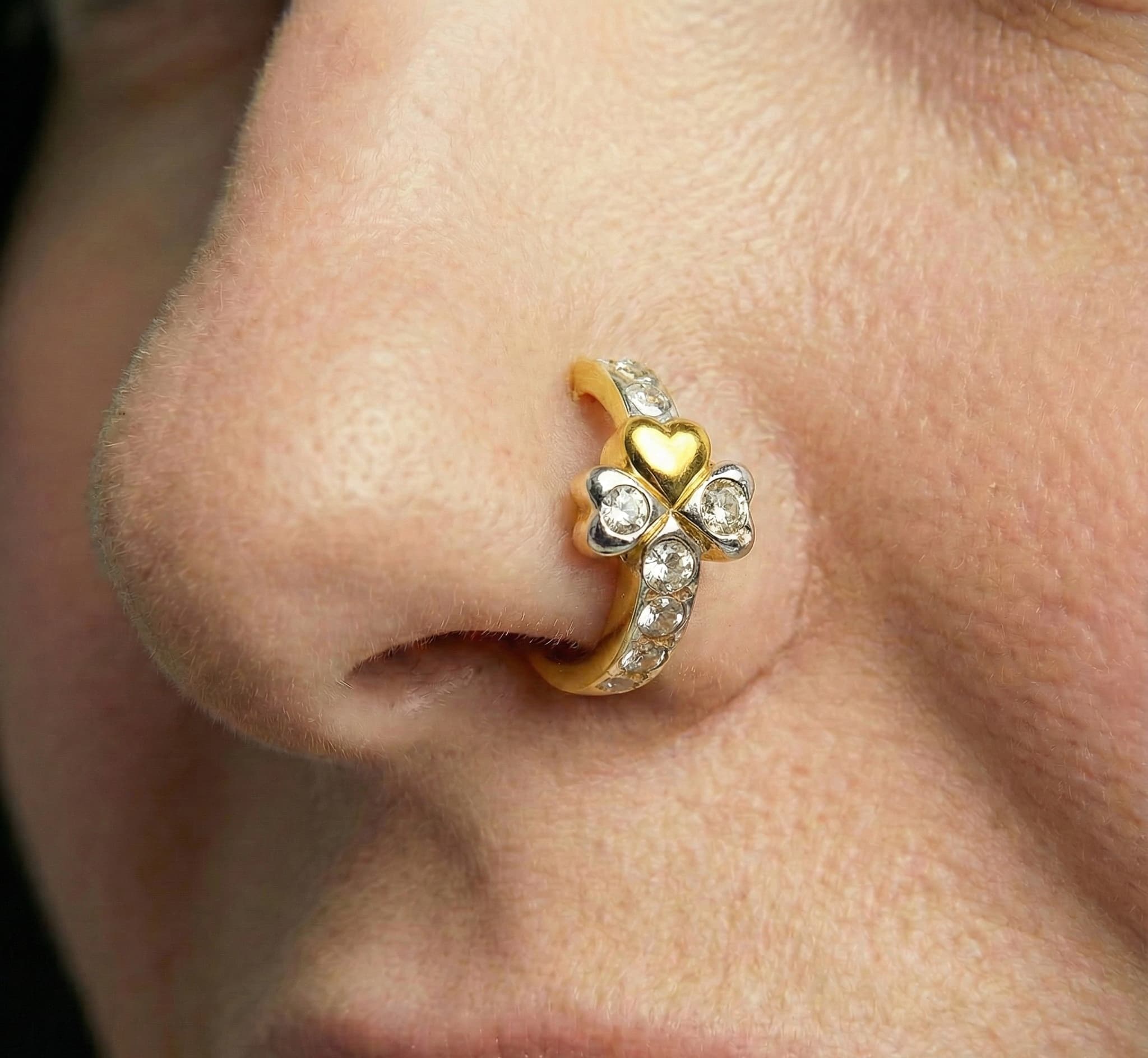 Aurum Nose Ring - NRAM60 — view 2