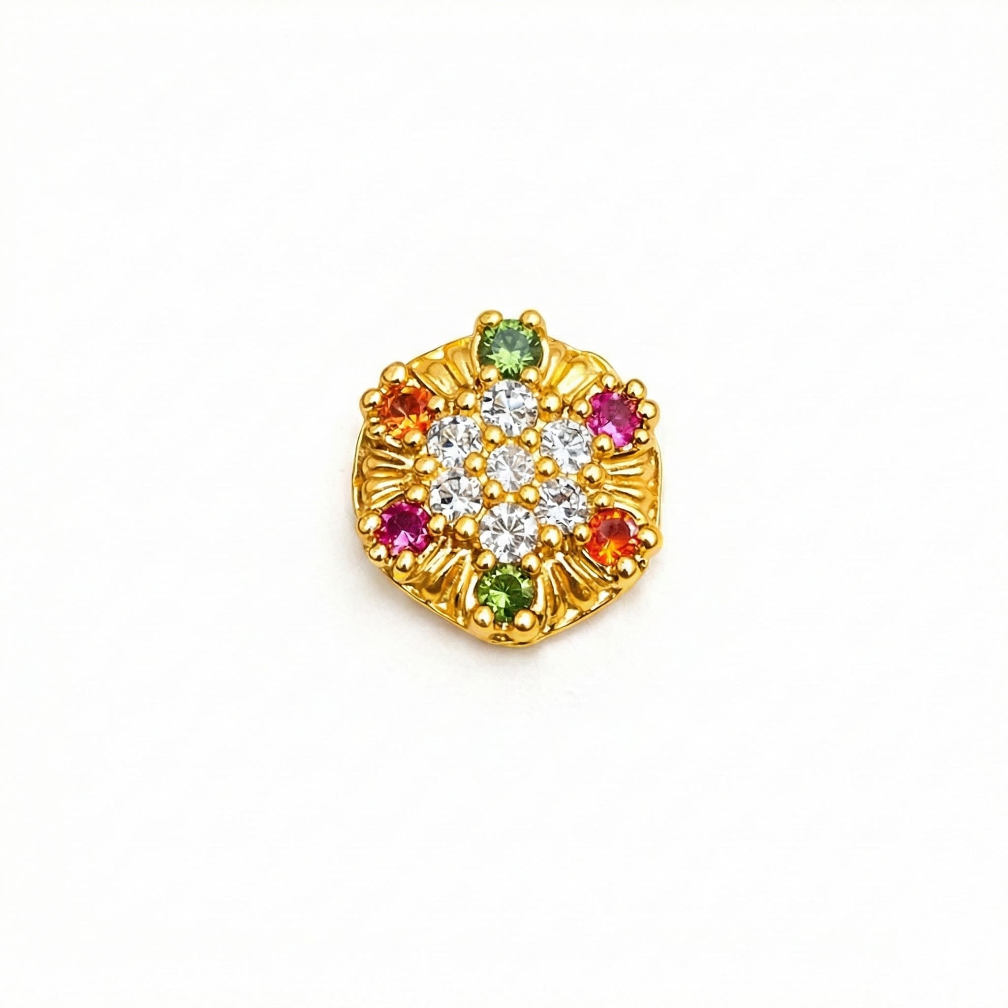 Royal Nose Pin - NPR04 — multiColor