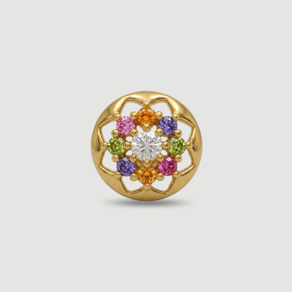 Royal Nose Pin - NPR58 — multiColor
