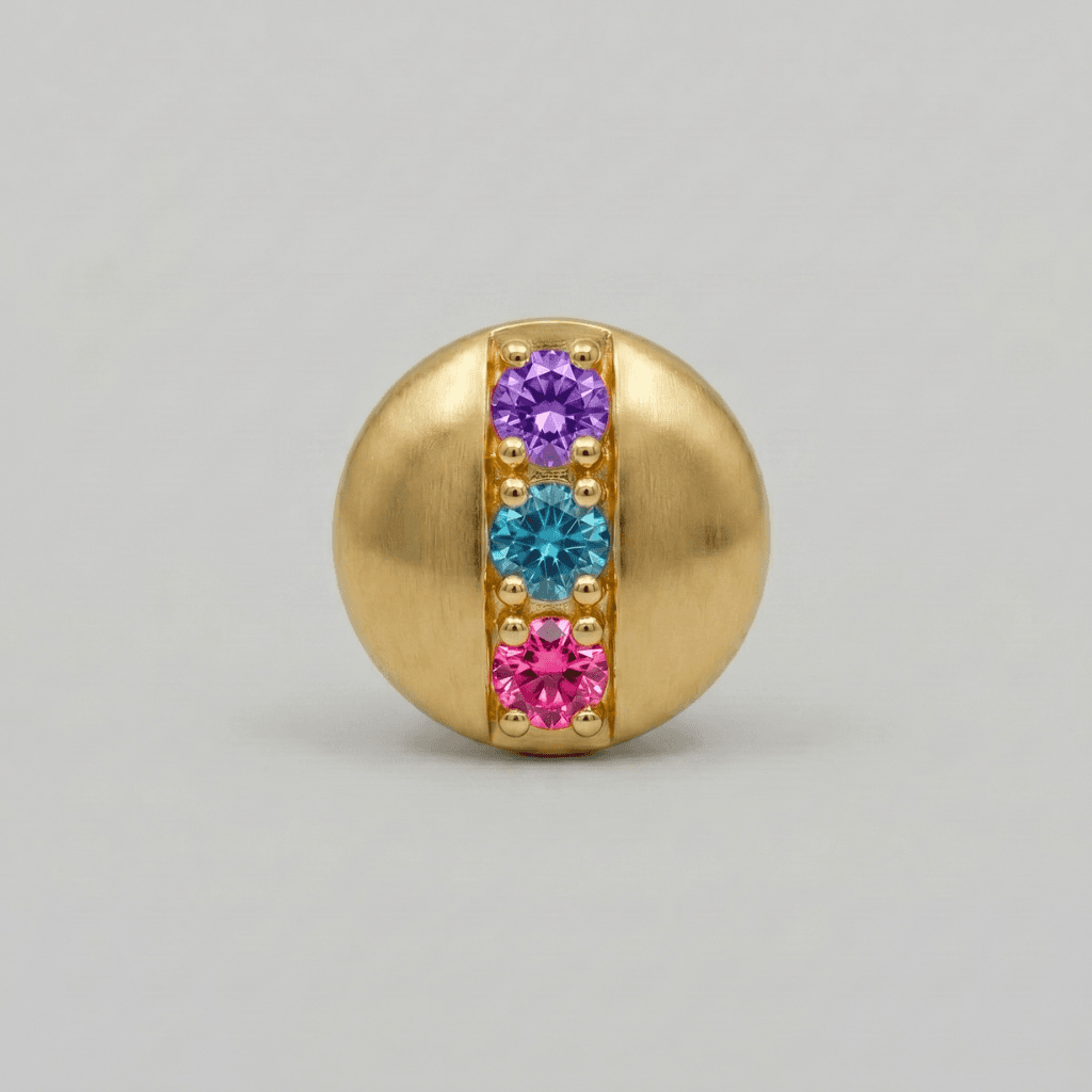 Royal Nose Pin - NPR60 — multiColor