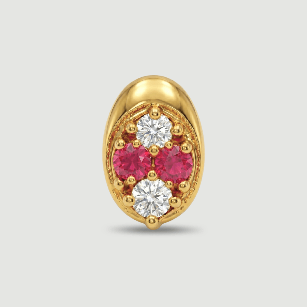 Royal Nose Pin - NPR61 — multiColor