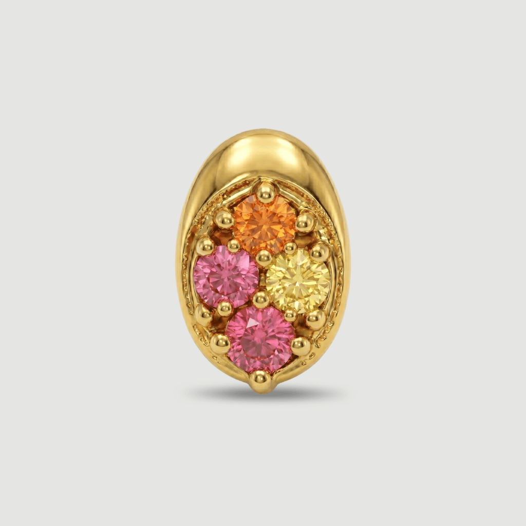 Royal Nose Pin - NPR61 — multiColor