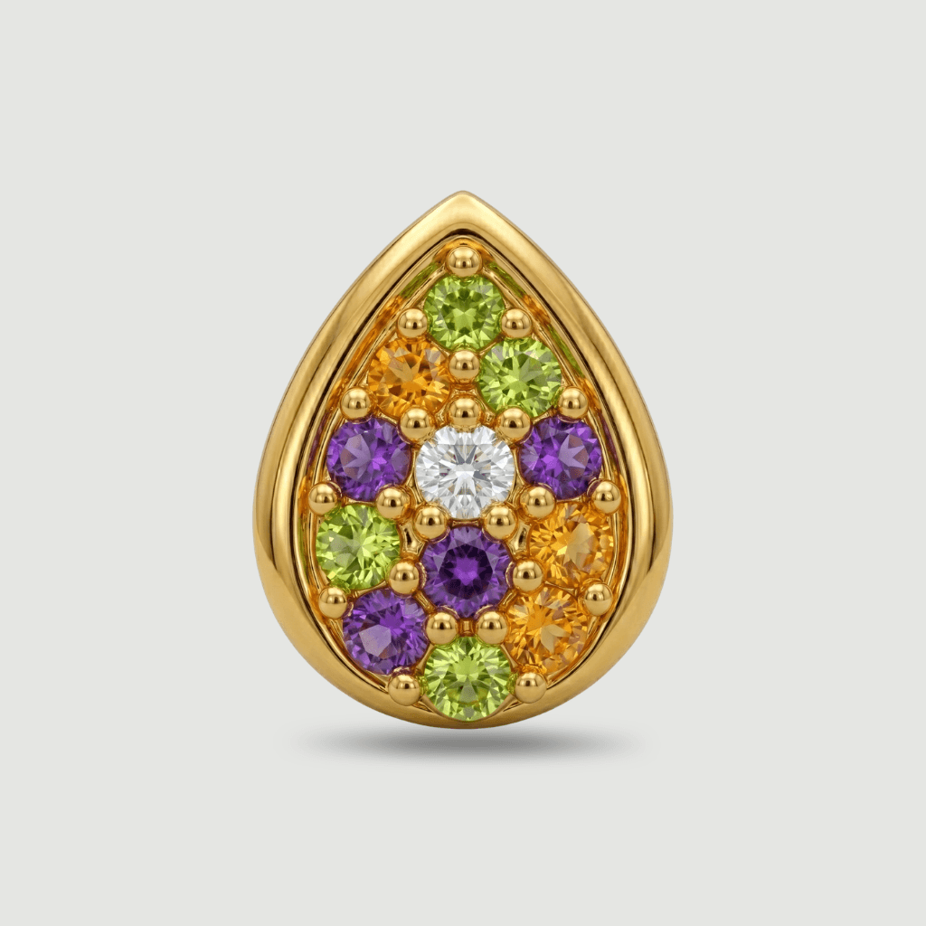 Royal Nose Pin - NPR64 — multiColor