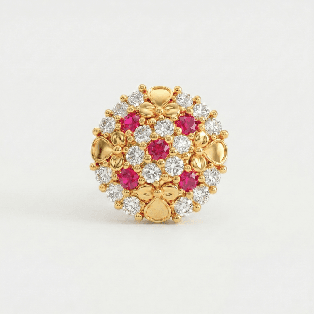Royal Nose Pin - NPR66 — multiColor