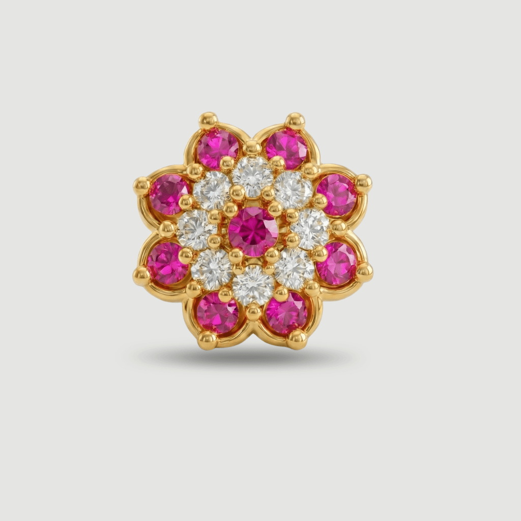 Royal Nose Pin - NPR67 — multiColor
