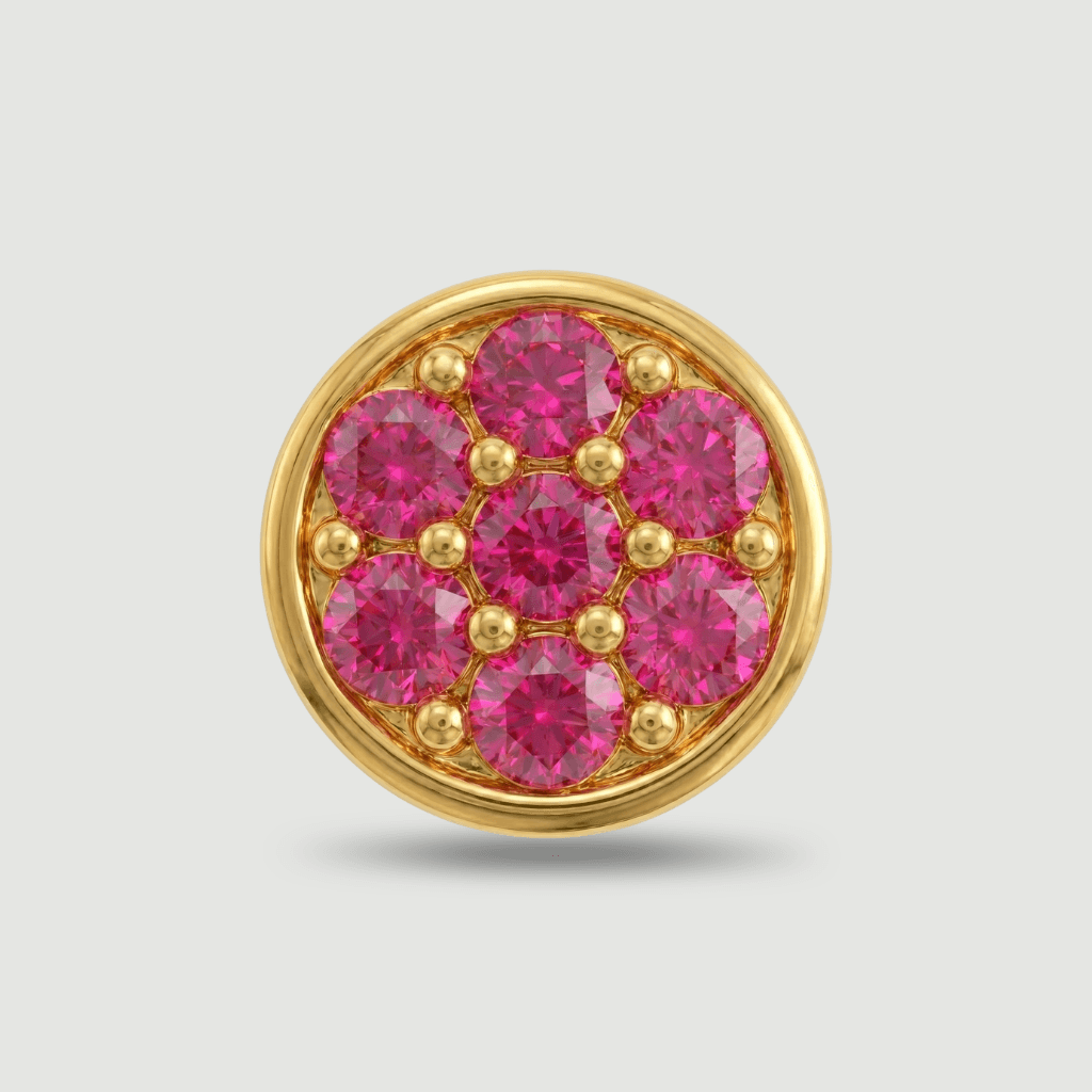 Royal Nose Pin - NPR70 — red