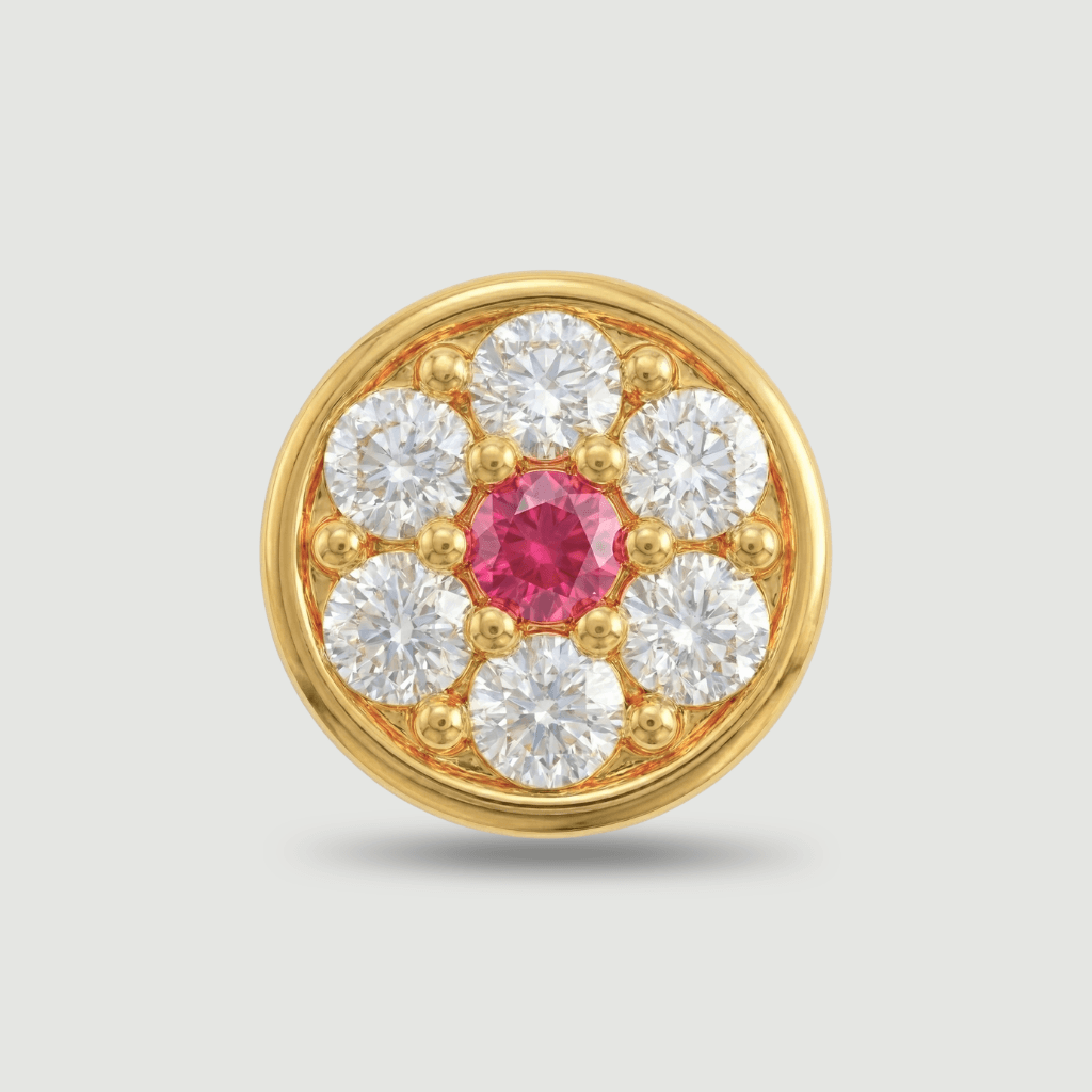 Royal Nose Pin - NPR70 — multiColor