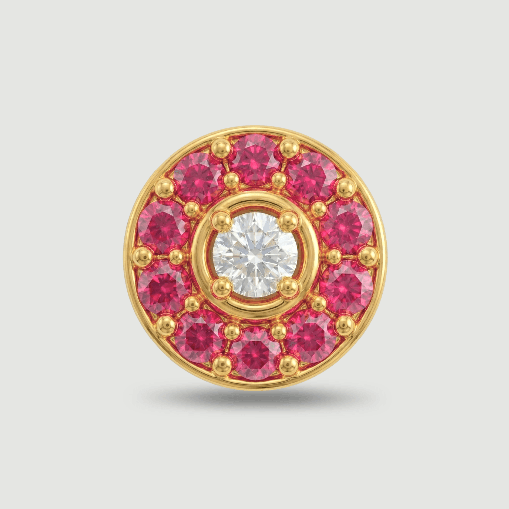 Royal Nose Pin - NPR71  — multiColor