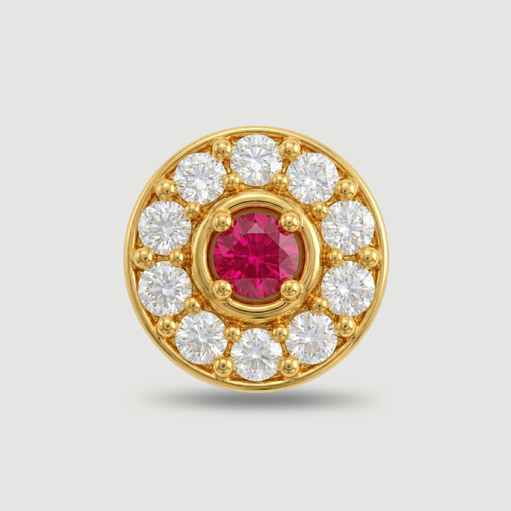 Royal Nose Pin - NPR71  — multiColor