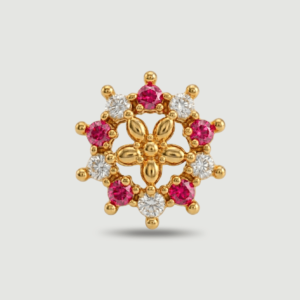Royal Nose Pin - NPR72 — multiColor