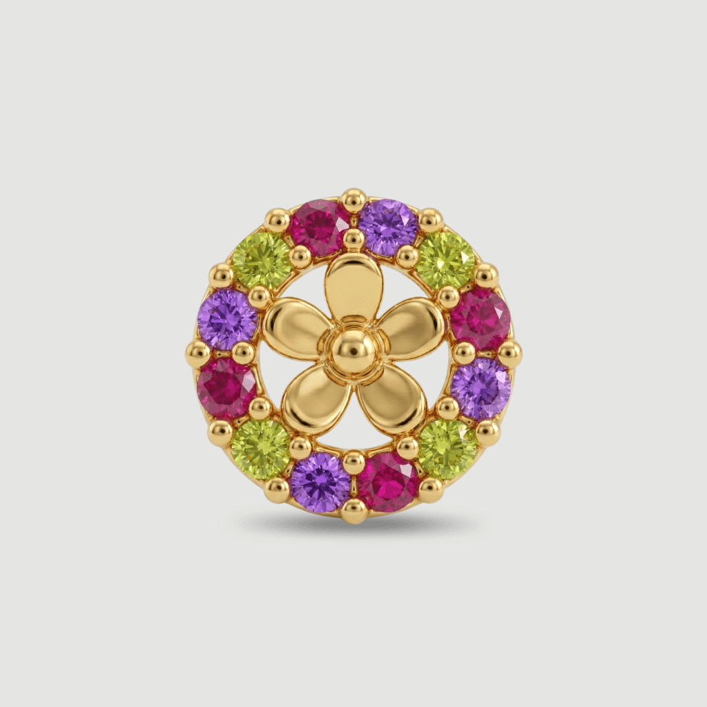 Royal Nose Pin - NPR73 — multiColor
