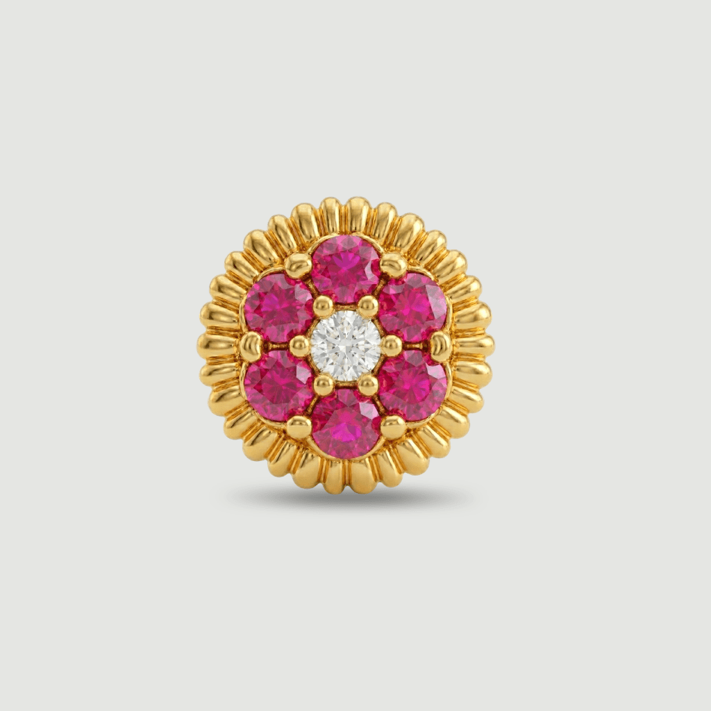 Royal Nose Pin - NPR75 — multiColor
