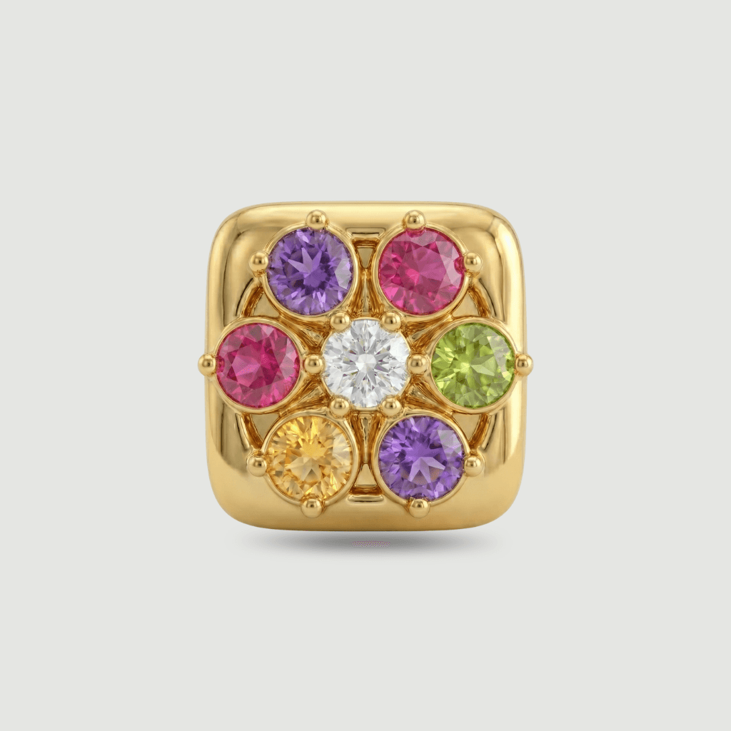 Royal Nose Pin - NPR76 — multiColor