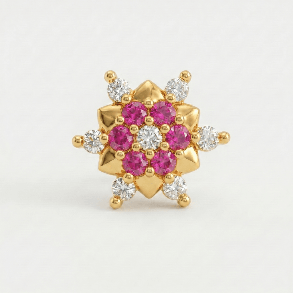 Royal Nose Pin - NPR77 — multiColor