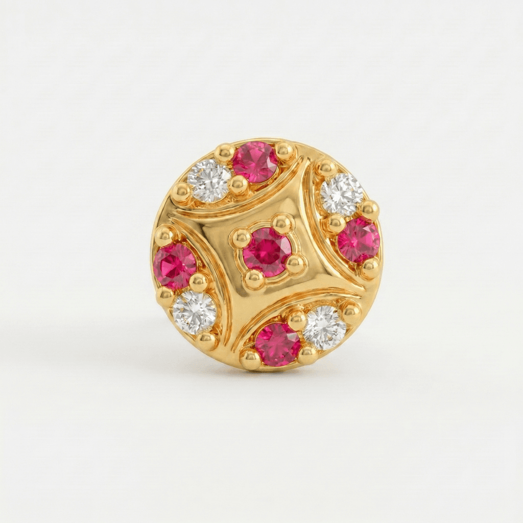 Royal Nose Pin - NPR78 — multiColor