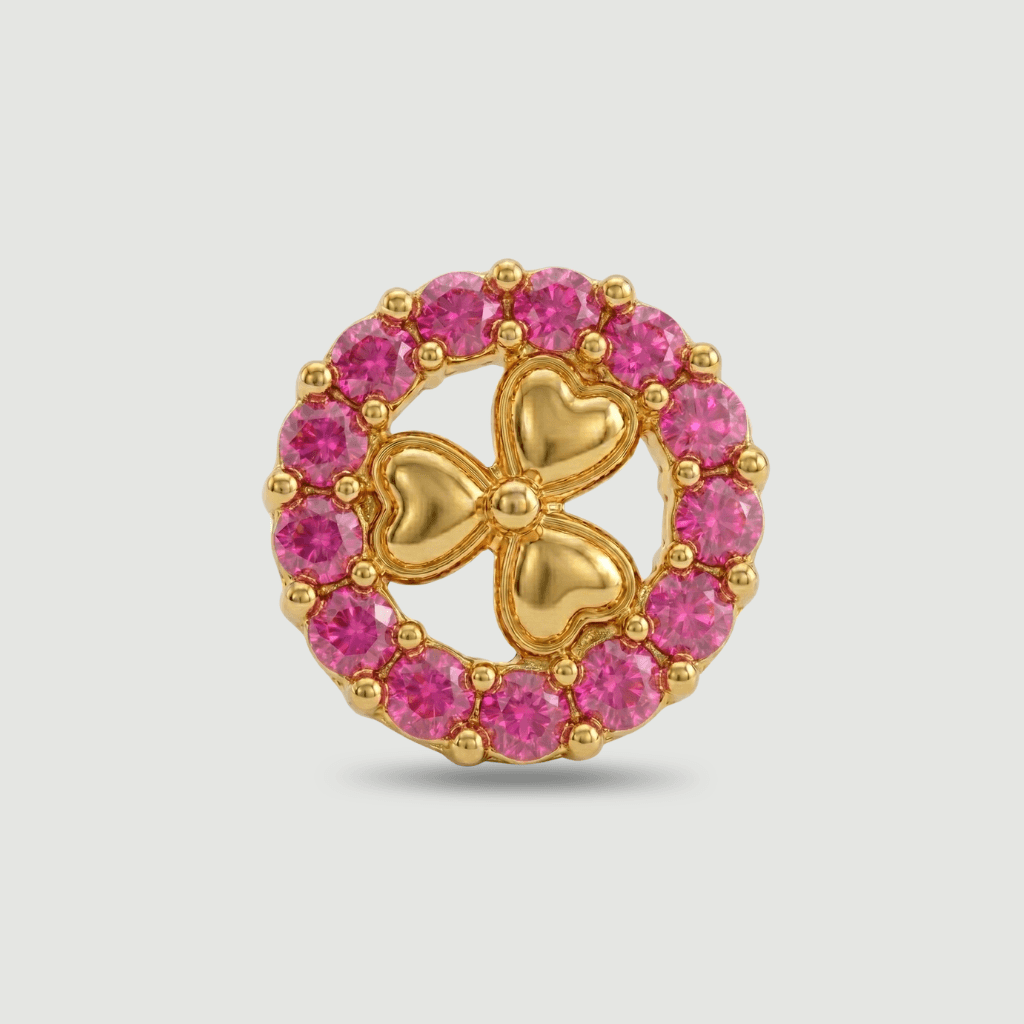 Royal Nose Pin - NPR79 — red