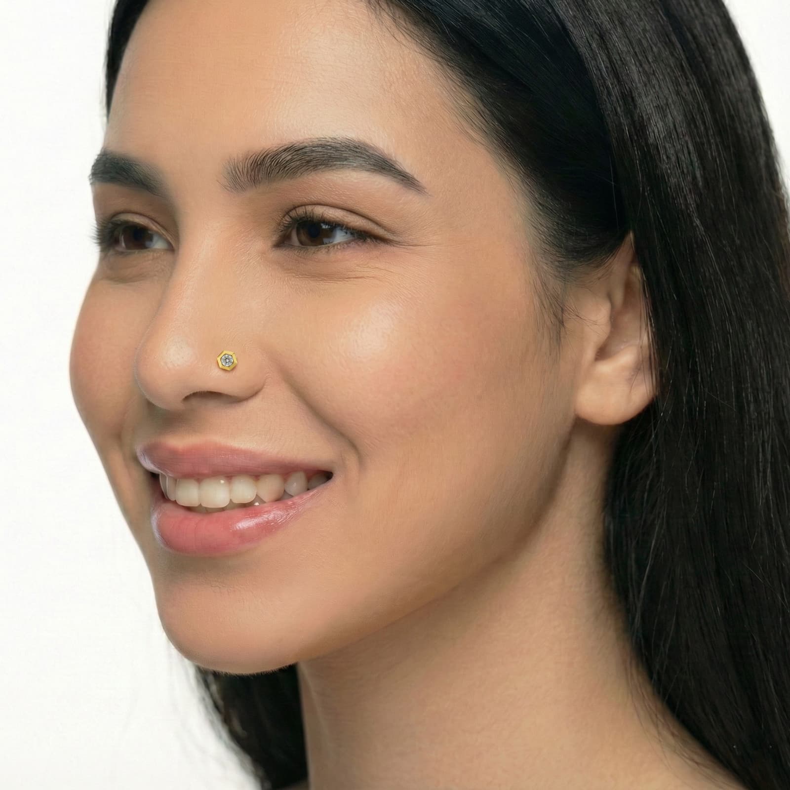 Safe Stone Nose Pin - NPSS20 — view 2