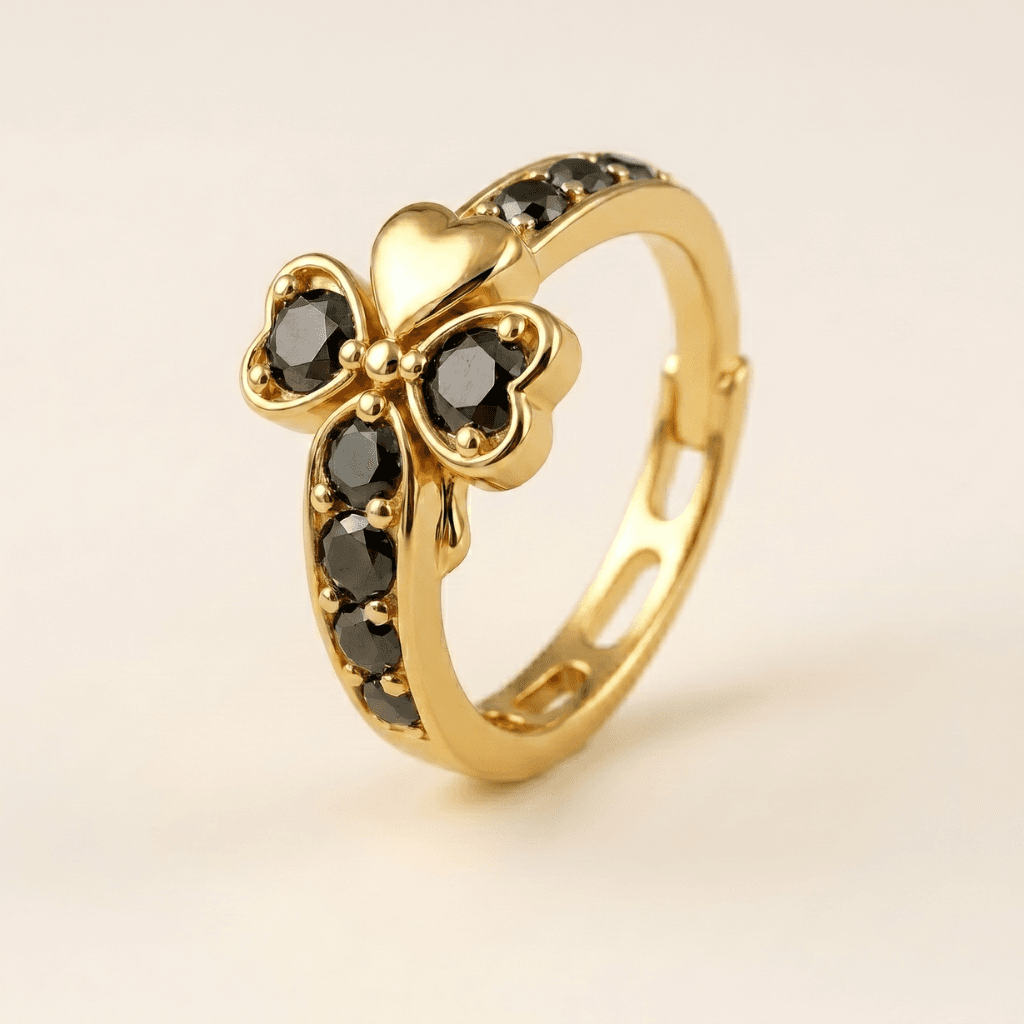 Aurum Nose Ring - NRAM60 — black
