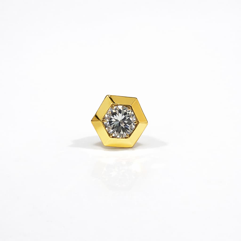 Safe Stone Nose Pin - NPSS20